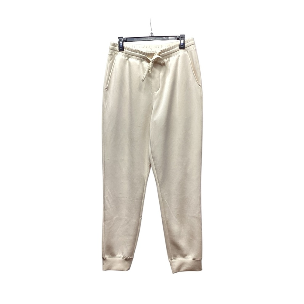 LulaRoe Boyfriend joggers Cream/Ivory Size Small.